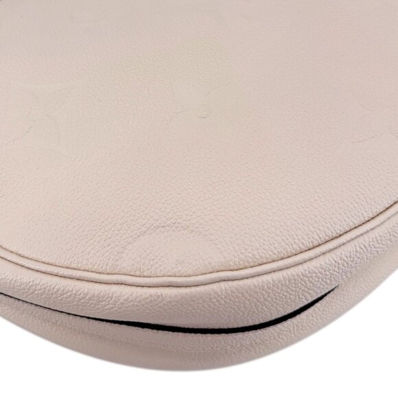 Louis Vuitton  Loop Giant Monogram Empreinte Hobo Shoulder Bag Creme - Picture 10 of 15